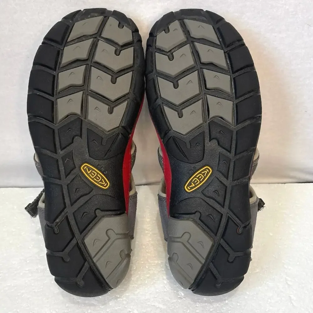 KEEN Kids' Seacamp II CNX-C 1014126 Sandals Shoes Magnet Racing Red SIZE 6